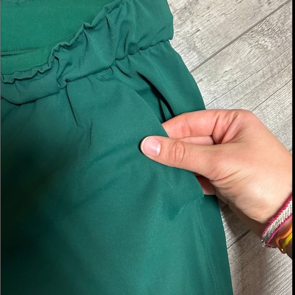 NEW Lululemon Stretch High-Rise Jogger Full Length Cuffed Everglade Green Size 8 - Picture 11 of 14